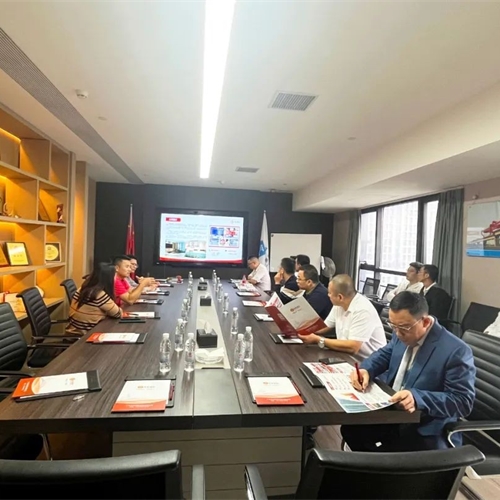 “攜手同行，共創(chuàng)未來”廣東海德集團(tuán)有限公司領(lǐng)導(dǎo)一行蒞臨我司參觀交流